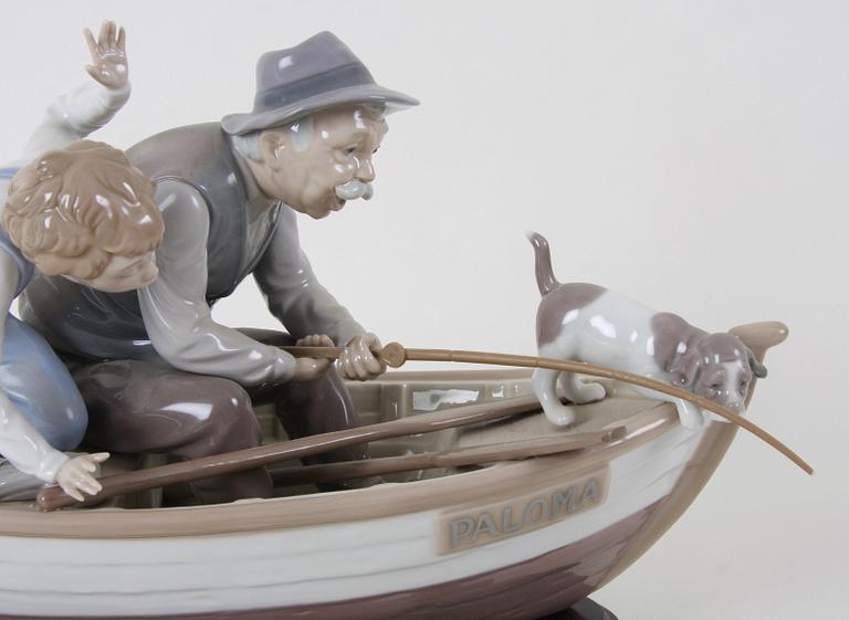 FIGURGRUPP, porslin, Lladro, 1980-90-tal.