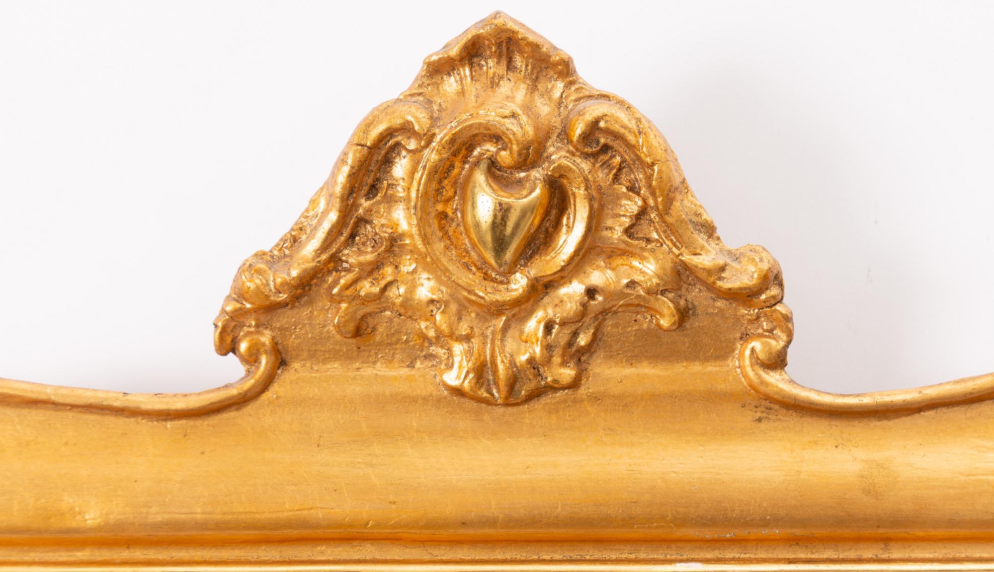 A pair of mirror wall sconces, second half of the 19th century.