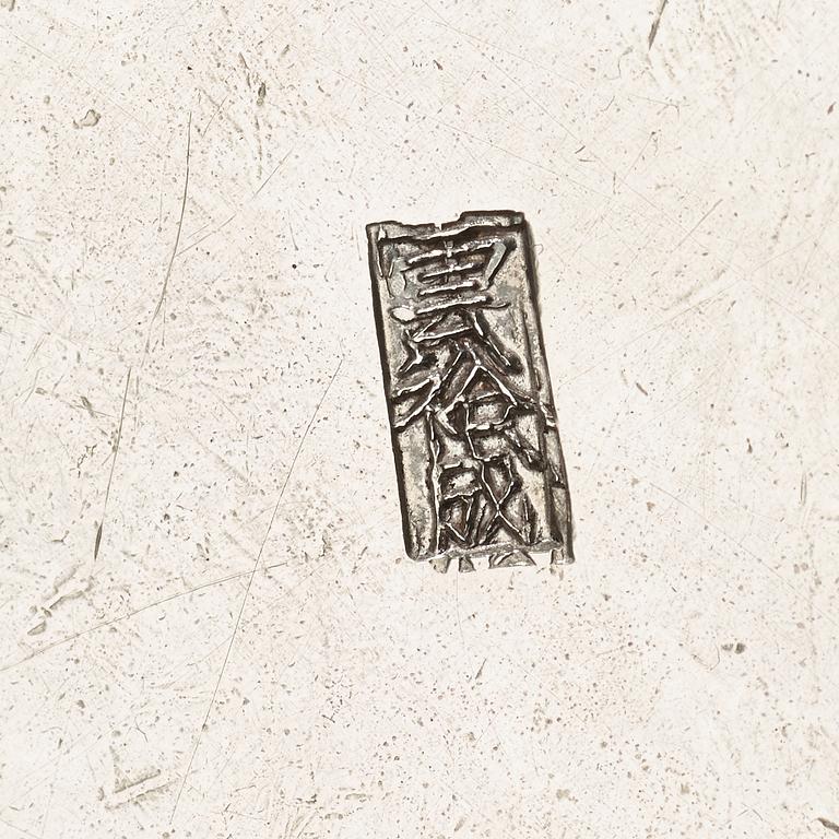 KOPP, silver. Kina, oidentifierad mästare, 1900-talets första hälft.