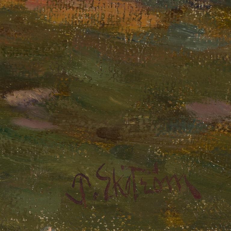 PER EKSTRÖM, olja på duk, signerad.