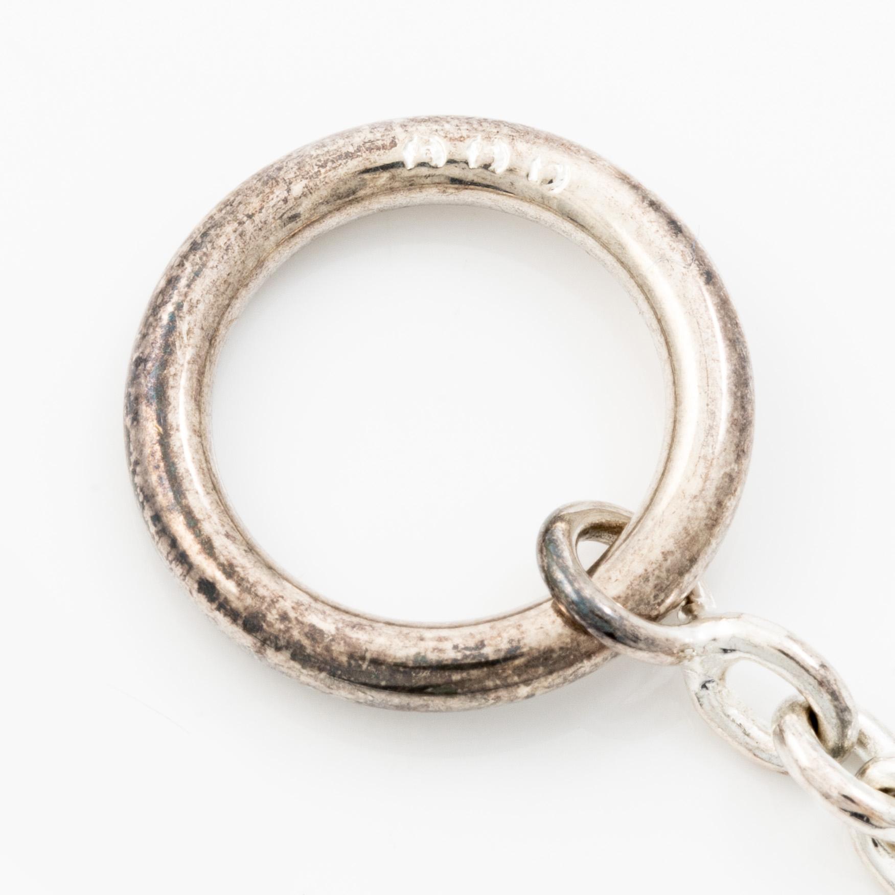 Hermès collar sterling silver "Farandole".