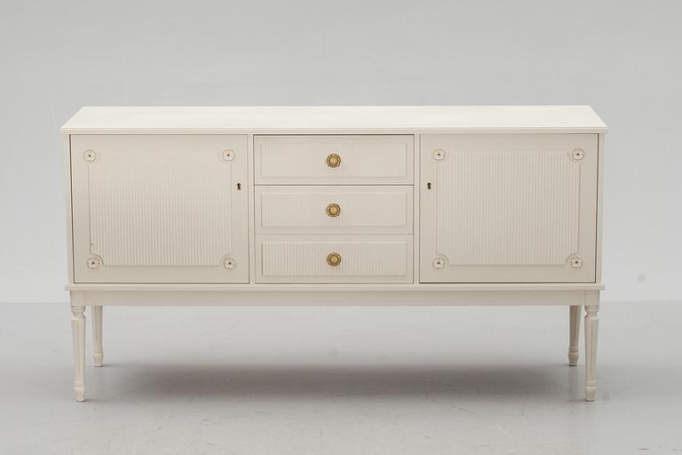 MATSALSMÖBLEMANG, 6 delar, gustaviansk stil, 1900-talets slut.