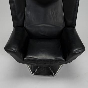 Voitto Haapalainen, fåtölj, "Prisma T-66", Tehokaluste Oy 1970-tal.