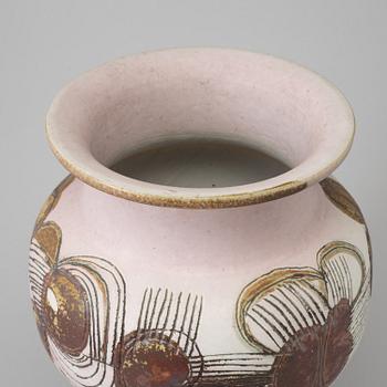 A stoneware vase from Gustavsberg by Lisa Larson.