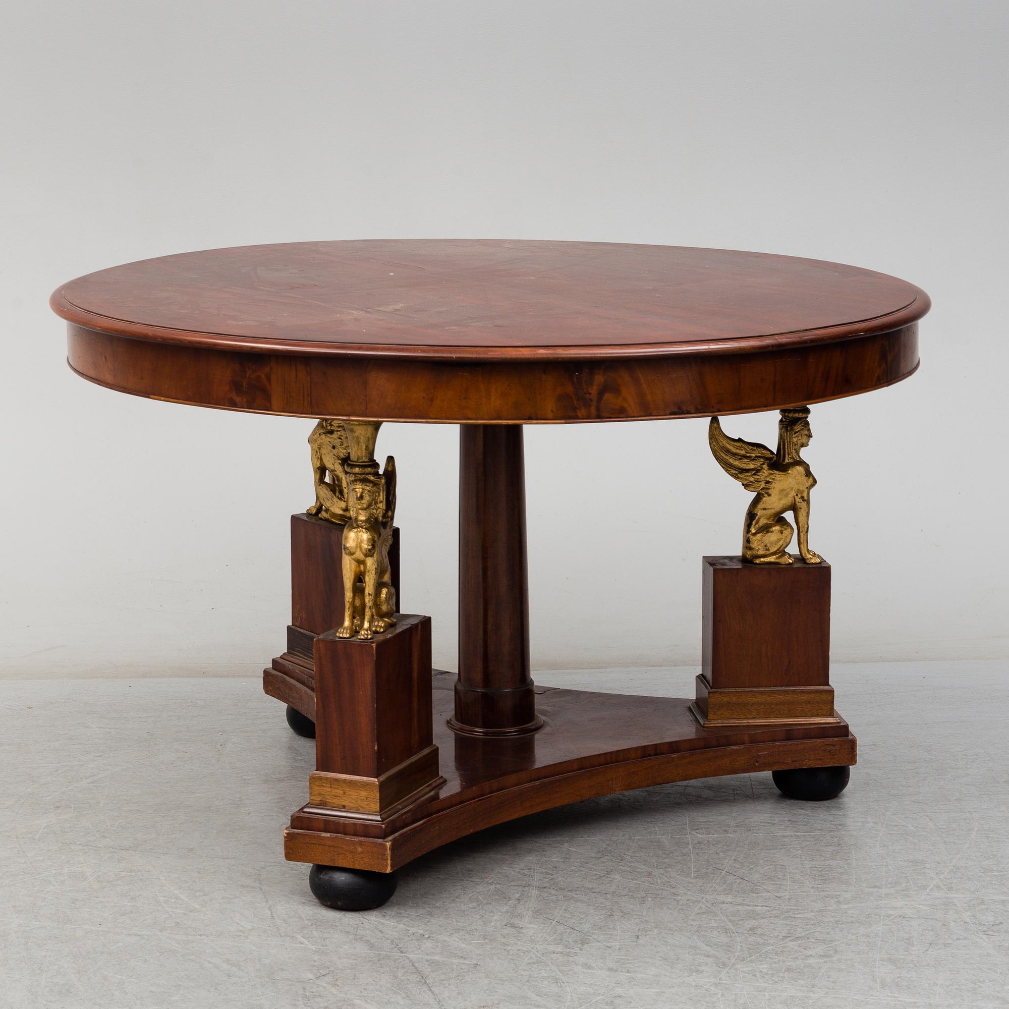 A CENTRE TABLE, Empire, early 19th century.