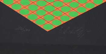 VICTOR VASARELY, färgserigrafi, signerad och numrerad 152/200.