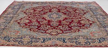 Carpet, Kirman, 365 x 270 cm.