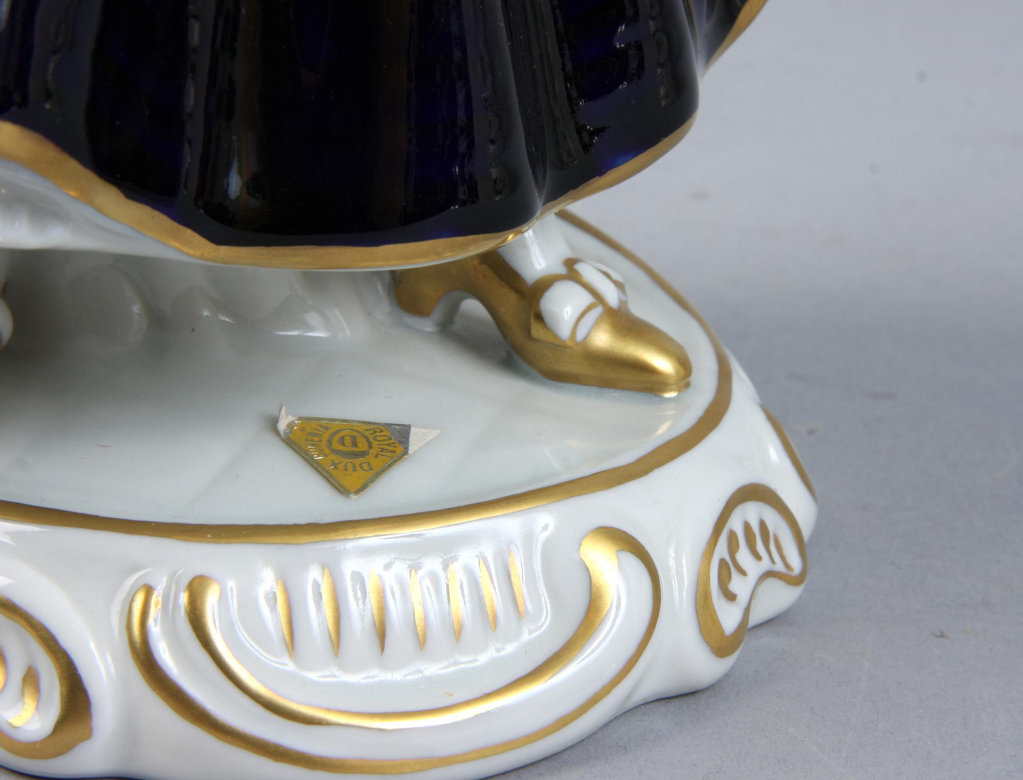 FIGURINER, 2 st, porslin, Royal Dux.