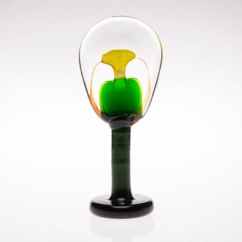 OIVA TOIKKA, "Lollipop", signerad O. Toikka, numrerad 8/50 Iittala 2015.