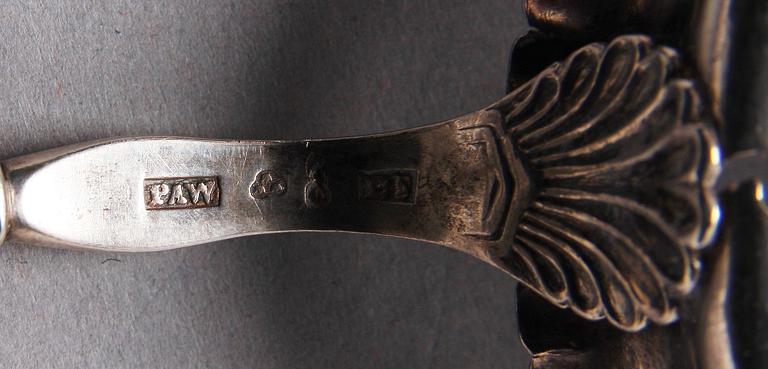 PARTI SILVER, 4 delar, 1800/1900-tal.