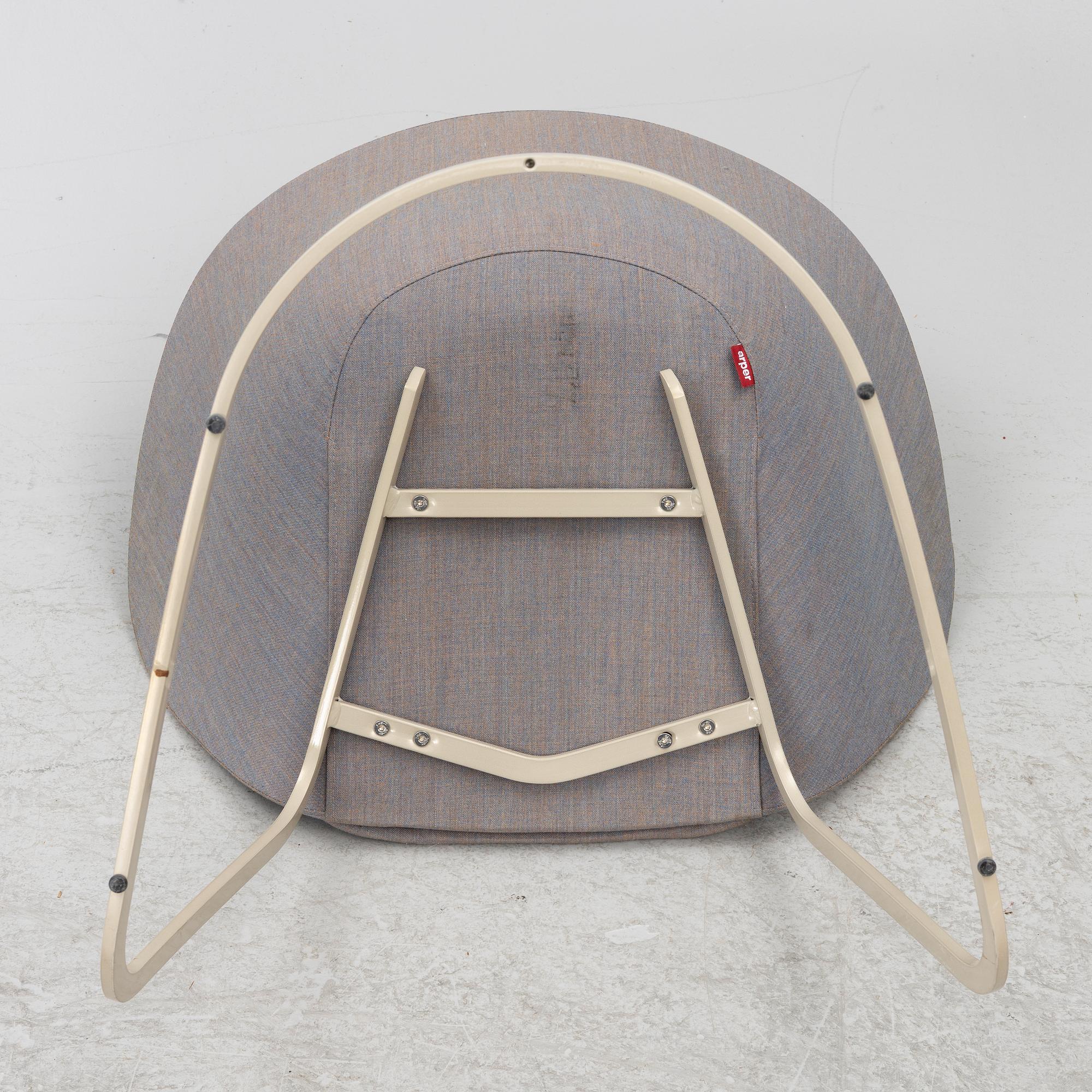 Armchairs, 3+1, Arper, Italy.