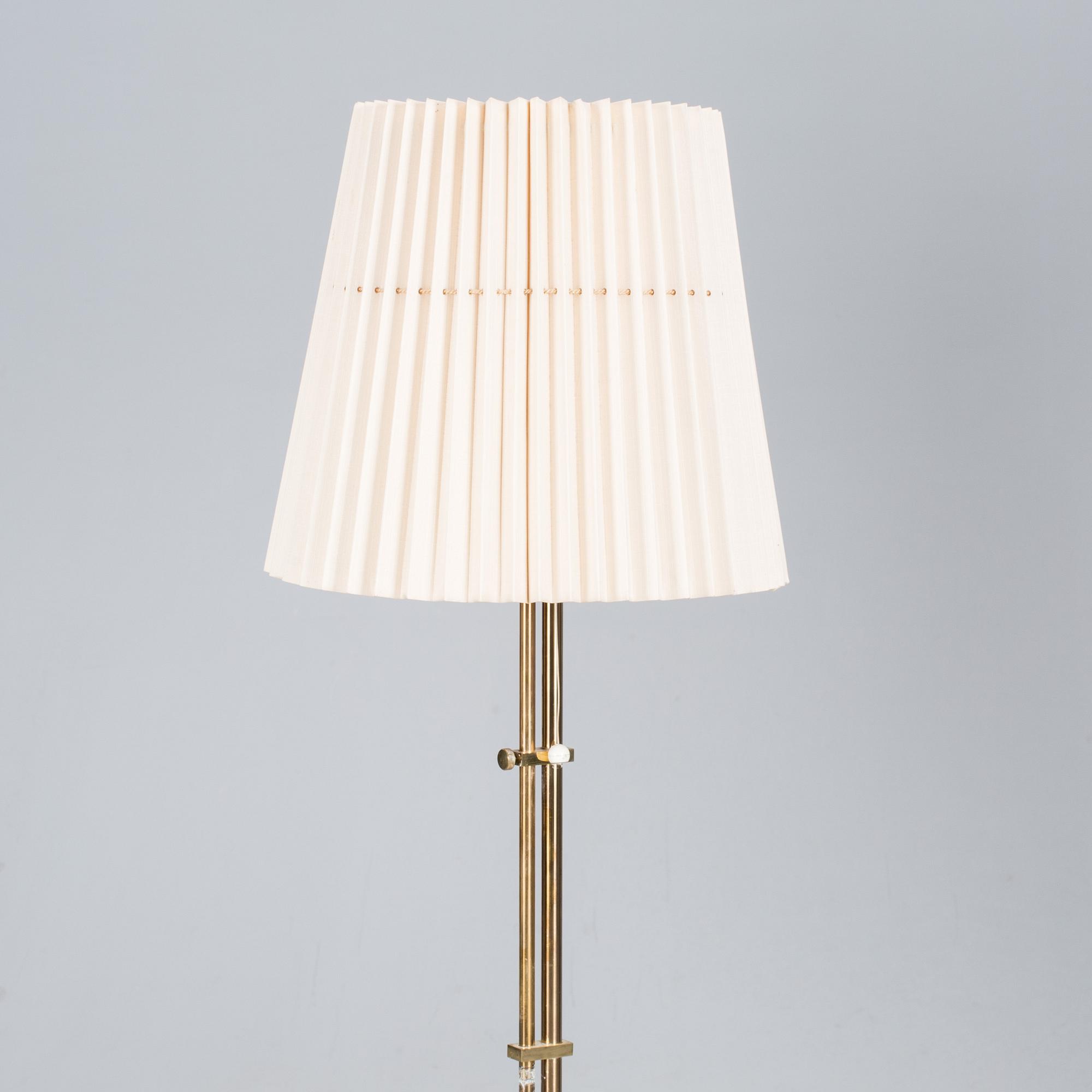 GOLVLAMPA, Bergboms, 1900-talets andra hälft.