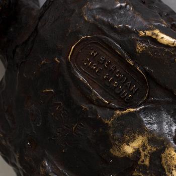 ASMUND ARLE, Sculpture, bronze, signed A. Arle and numbered 3/5.