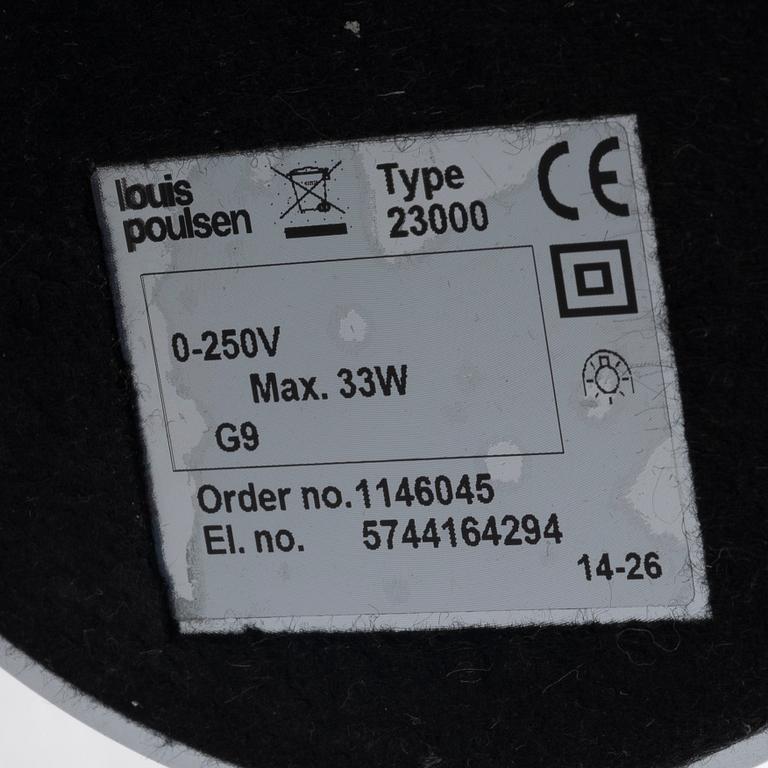 Poul Henningsen, bordslampa, "PH 2/1", Louis Poulsen, Danmark.