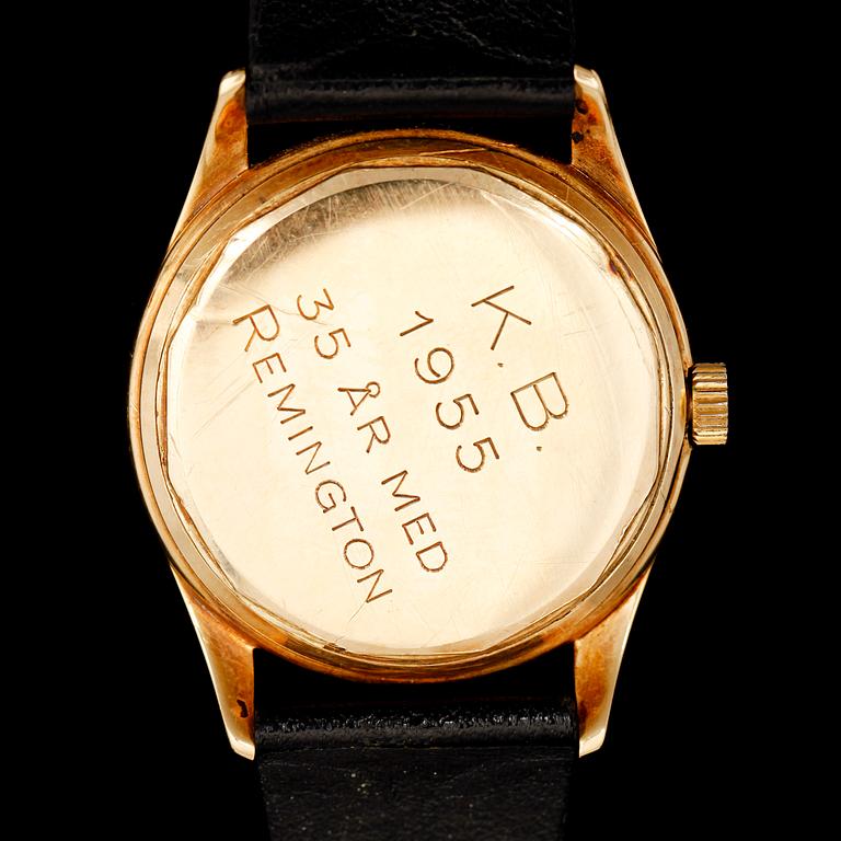 HERRARMBANDSUR, 18 k, Niva Precision, 1950-tal.