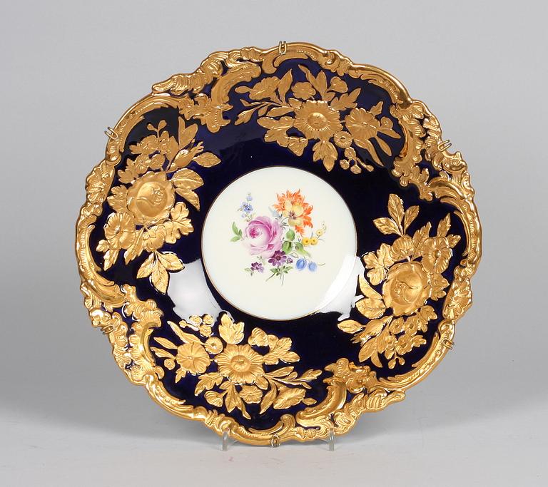 SKÅLFAT, porslin, Meissen, 1900-tal.