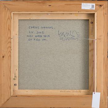 CARLOS CORONAS, olja på duk, signerad och daterad 2002 a tergo.