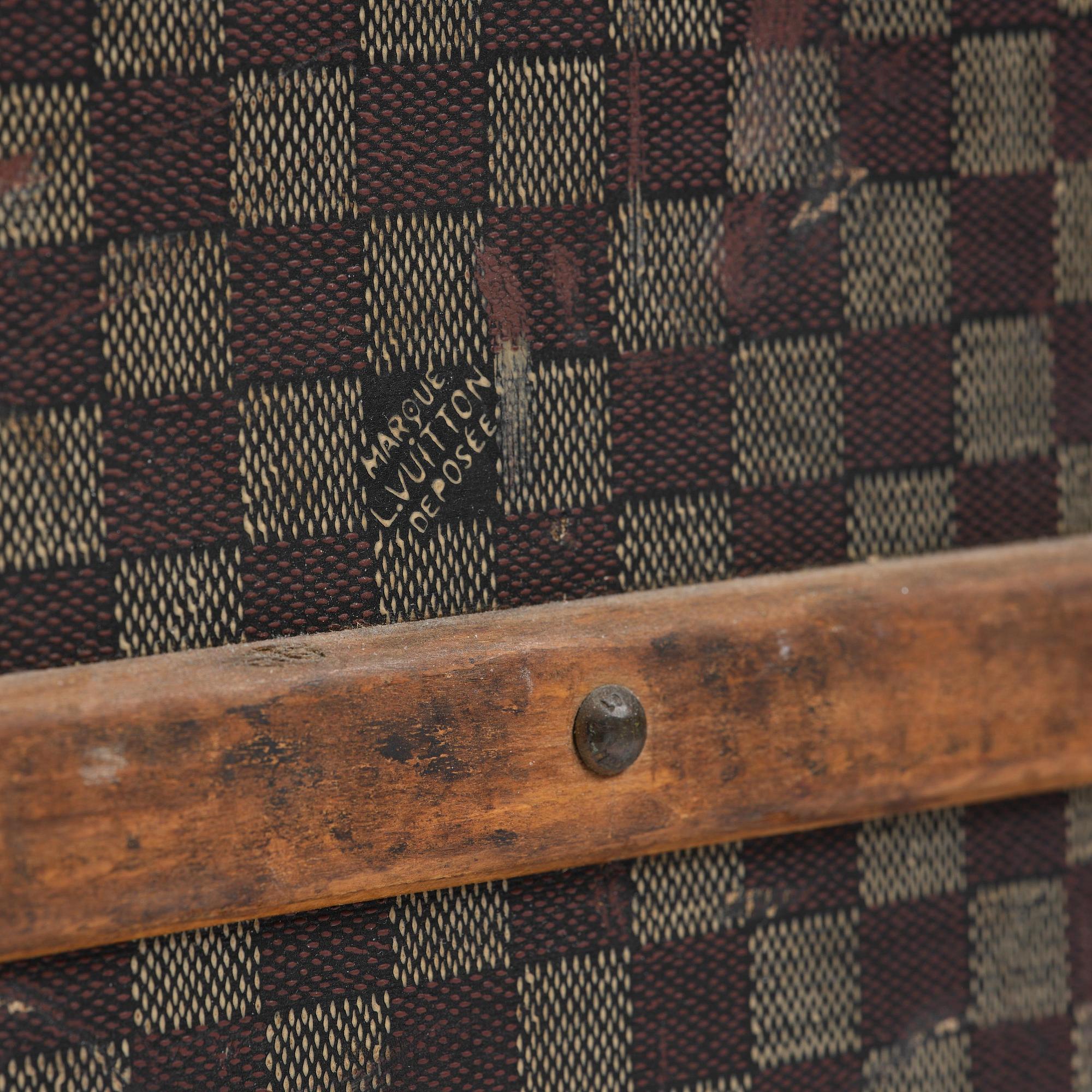 Louis Vuitton suitcase, late 19th century.