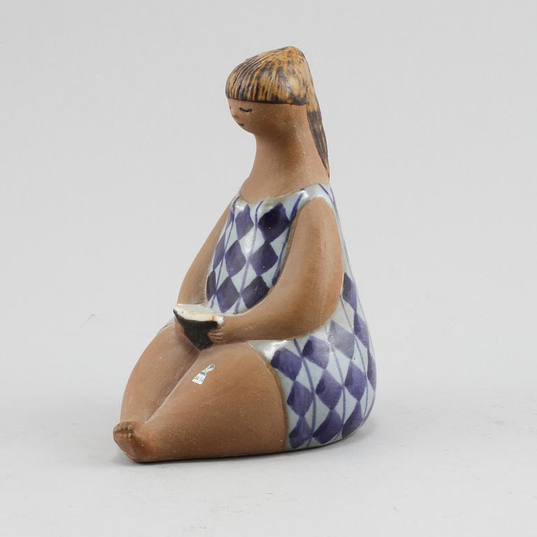 FIGURIN, stengods, Lisa Larsson, Gustavsberg, 1900-talets andra hälft.