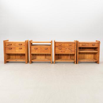 Hans Frydendal, Shelves 4 dlr "Christian IV" for IDE Furniture Denmark 1970s.