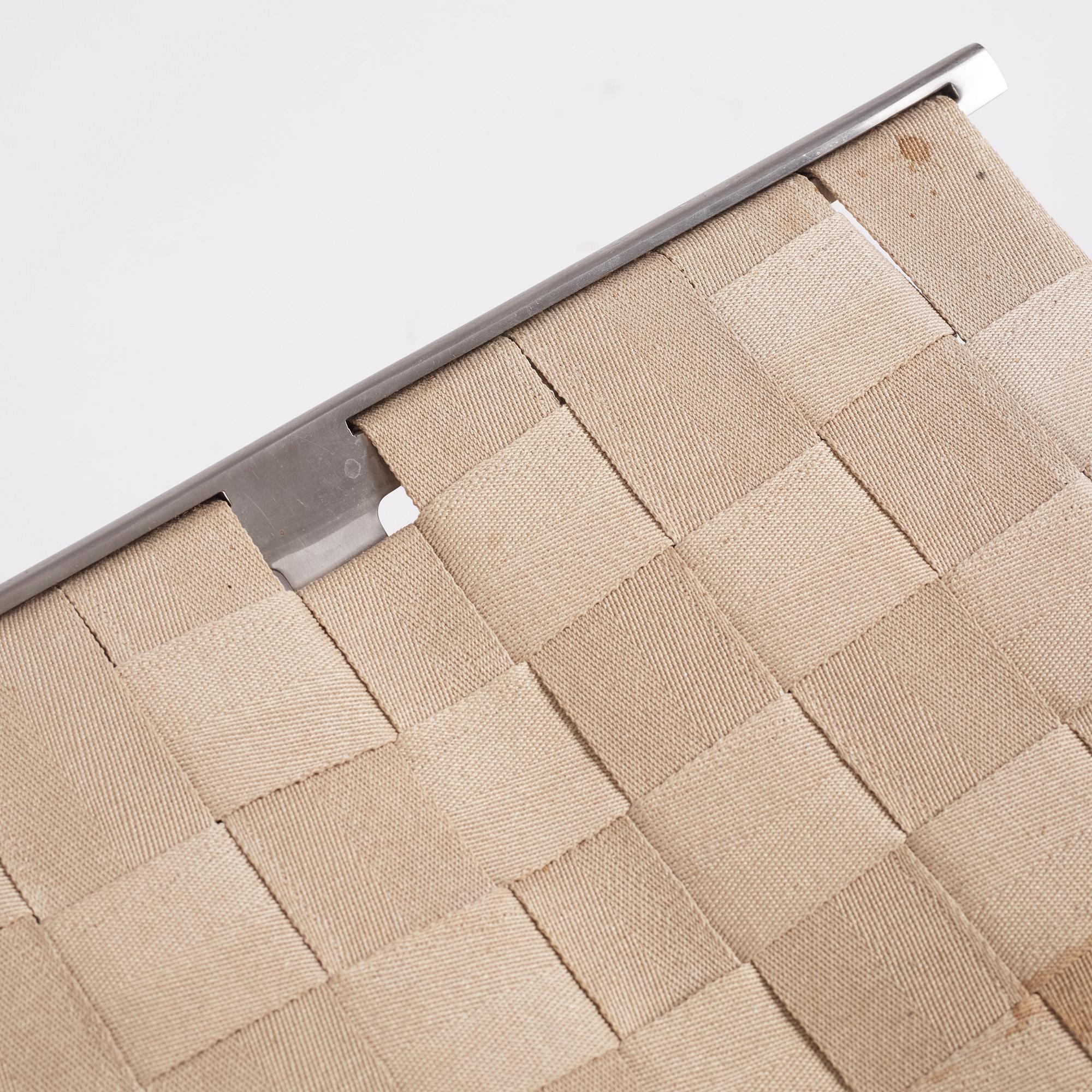 Preben Fabricius & Jørgen Kastholm, taburett, modell "4391", Bo-Ex, Danmark, tidigt 1960-tal.