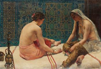 815. Paul Alexandre Leroy, A scene from the Harem.