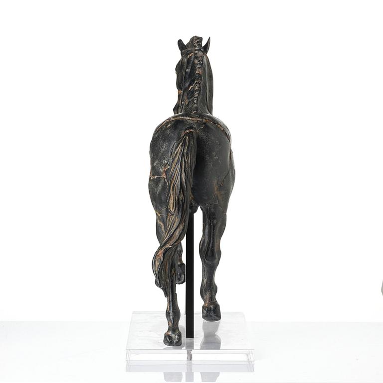 Sculpture of a horse "The Mattei horse", England, 20th century.