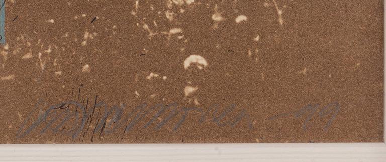 KIRSI NEUVONEN, etsning, signerad och daterad -99.