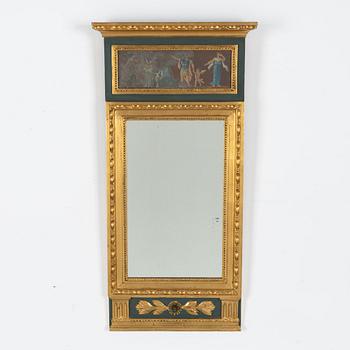 Mirror, Late Gustavian, circa 1800.