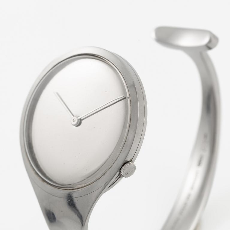 Georg Jensen, "L.U.Chopard & Cie", design Vivianna Torun Bülow-Hübe , armbandsur, 33 mm.