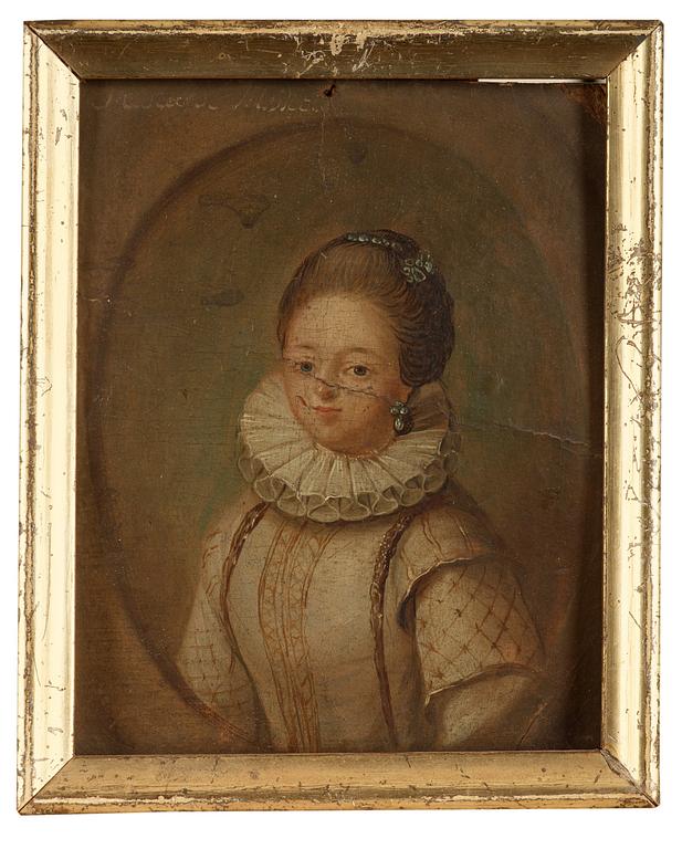 OKÄND KONSTNÄR 1700-TAL , Olja på papperspannåer, 16 st.