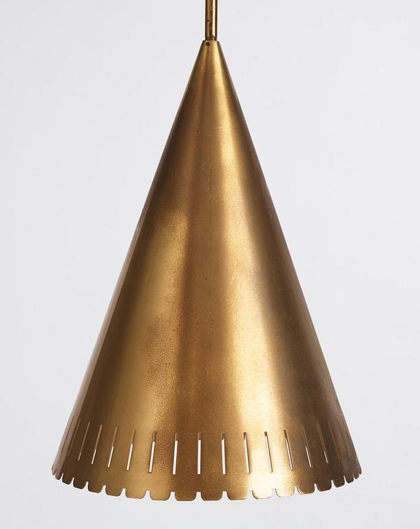 Harald Notini, taklampor, ett par, modell "11773", Arvid Böhlmarks Lampfabrik, Stockholm 1940-50-tal.