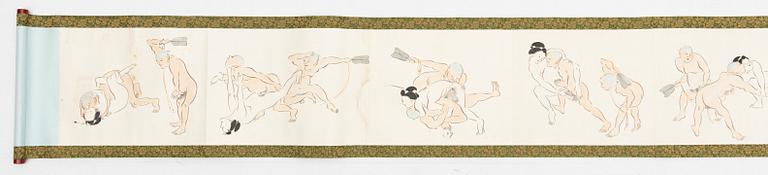 Kakiemono, Japan, Shunga, 1900-tal.