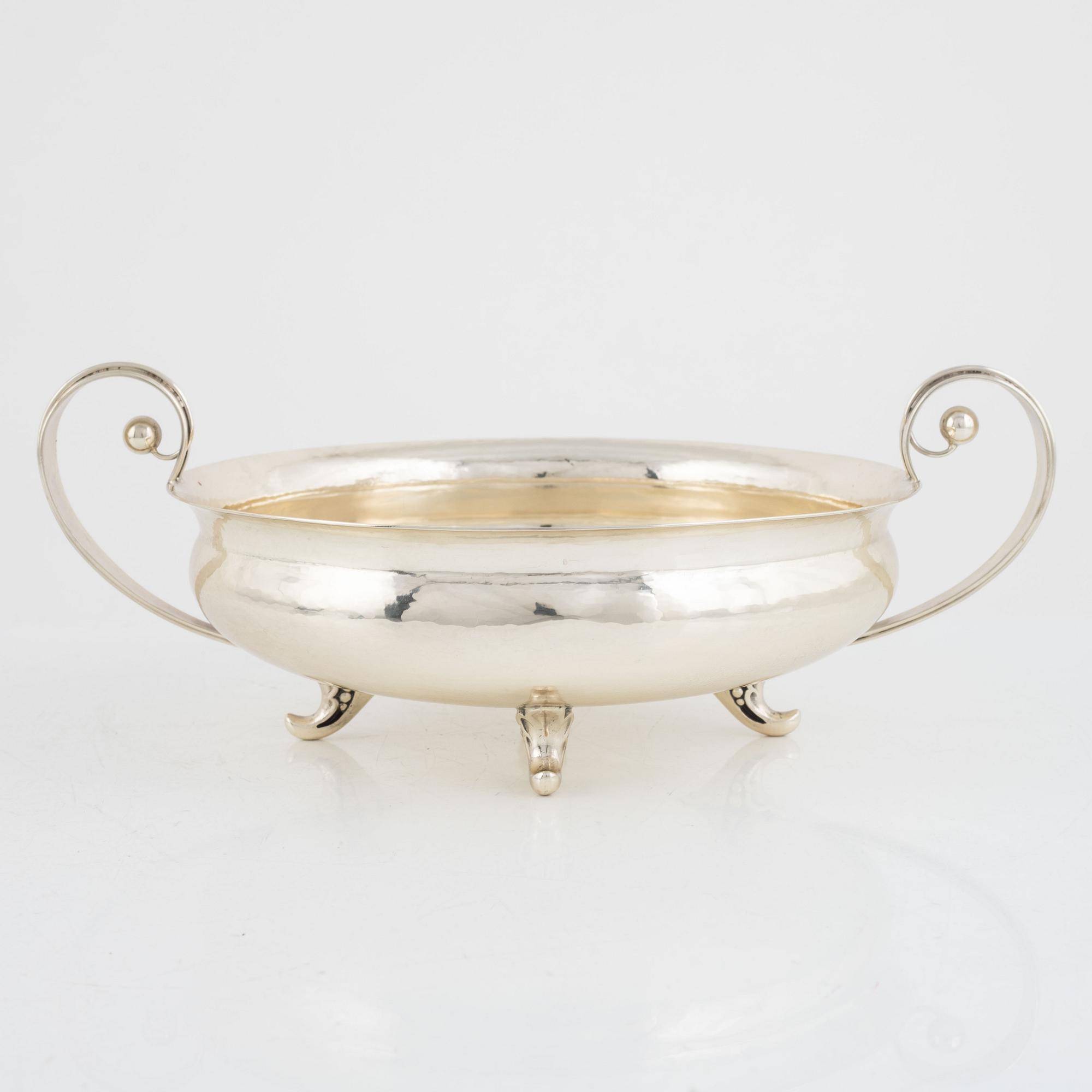 K. Anderson, skål, silver, Stockholm 1940.