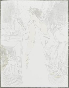 MAPP med färglitografier, 11 st, "Elles", efter Henri Toulouse-Lautrec, numrerad upplaga 1229/1250, London, 1969.