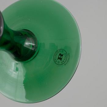 VINGLAS, 8 st, glas, "Slottet", Reijmyre glasbruk.