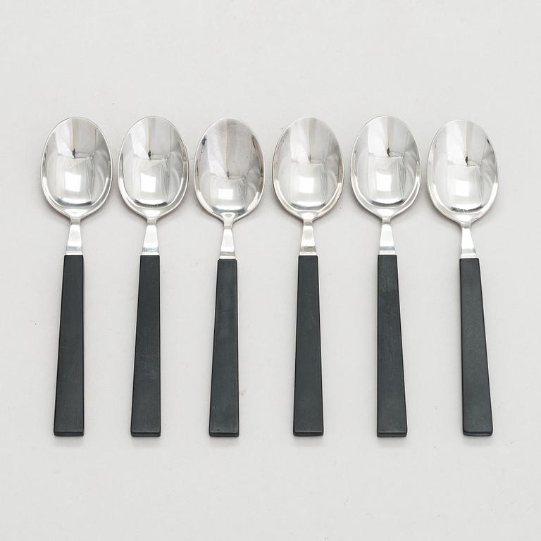 Bertel Gardberg, bestickuppsättning, 22 delar, "Triennale", Fiskars. Formgivna 1956-57.