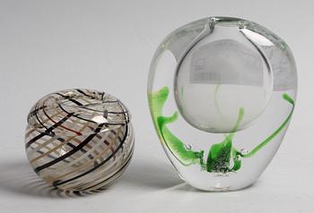 PARTI GLAS, 5 delar. Boda, Orrefors samt Kosta.