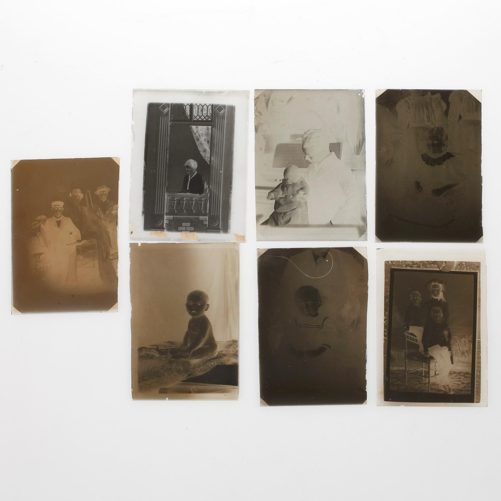 NEGATIV, ca 15 st, sent 1800-tal.