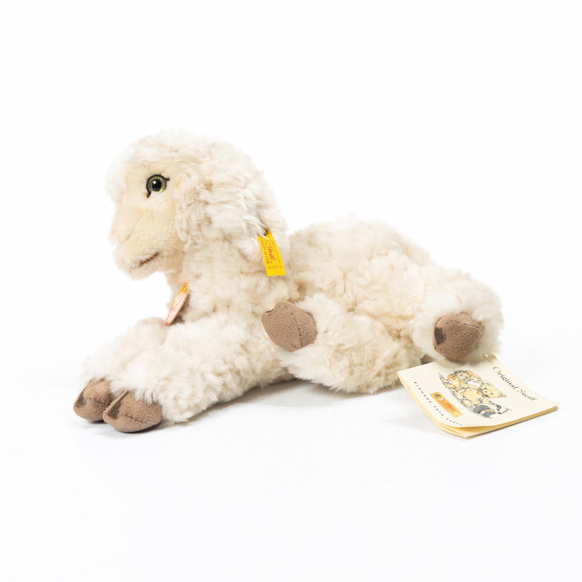 Steiff, leksaksdjur, 7 + 1 st, 1900-talets andra hälft.