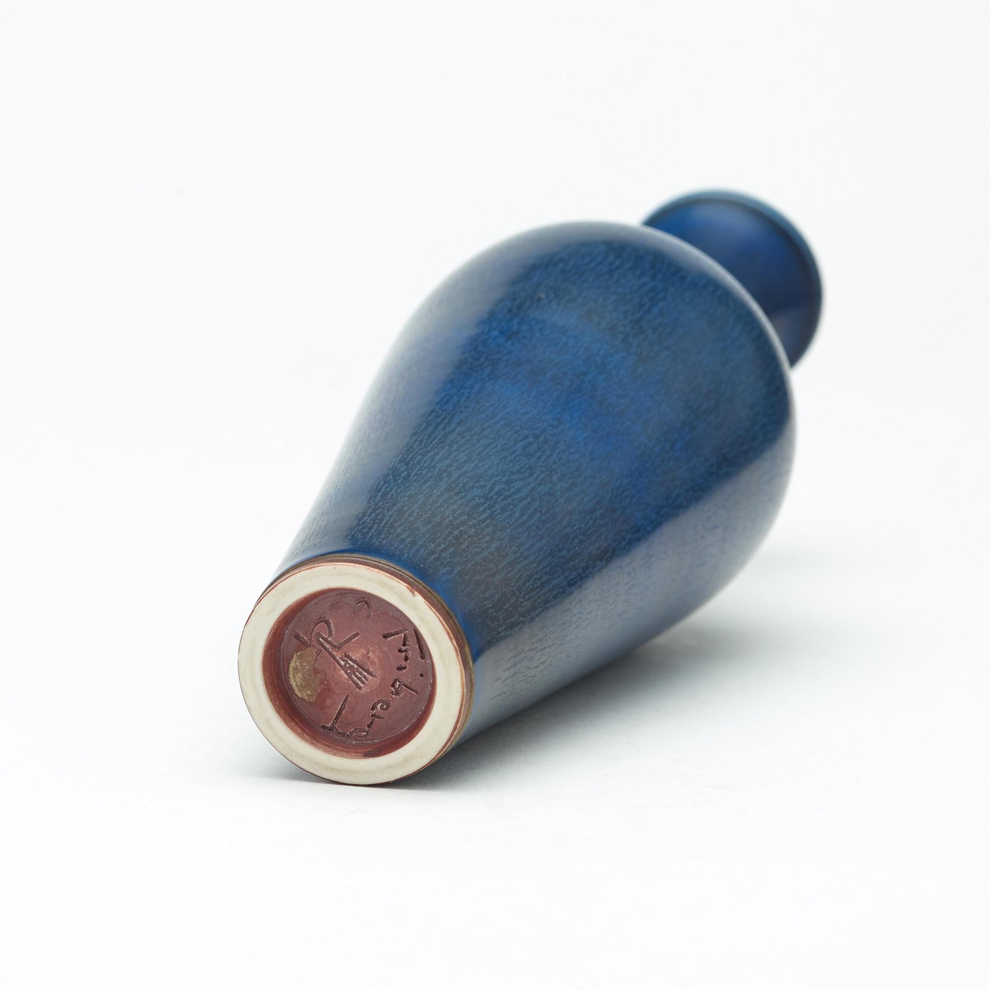 Berndt Friberg, a stoneware vase, Gustavsberg Studio 1963.
