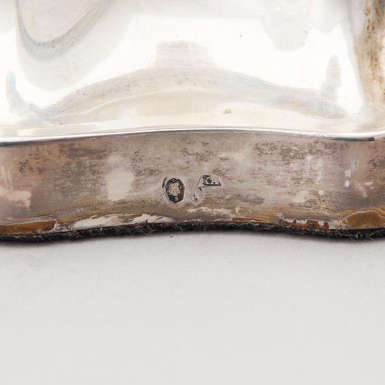 KANDELABRAR ETT PAR, silver, Linz, Österrike-Ungern, 1800-talets slut.