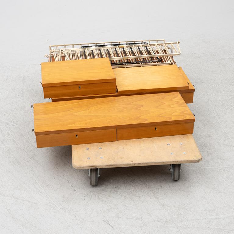 Nils Strinning, shelving system "String", second half of the 20th century.