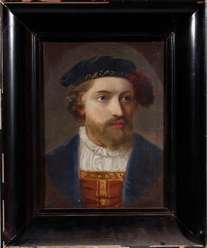 OKÄND KONSTNÄR, olja på duk 1800/1900-tal.