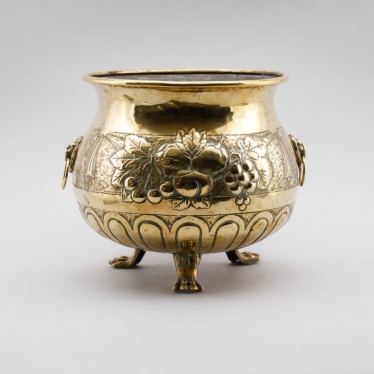 KRUKA, mässing, 1800-tal.