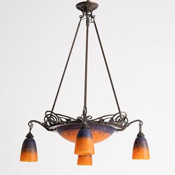Taklampa, Schneider, Frankrike, tidigt 1900-tal.
