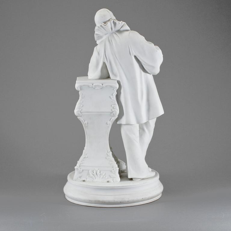 FIGURIN, parian, 1900-tal.