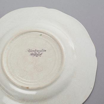 90 pieces of earthenware tableware from Rörstrand, model "Rörstrandia", 1930-56.