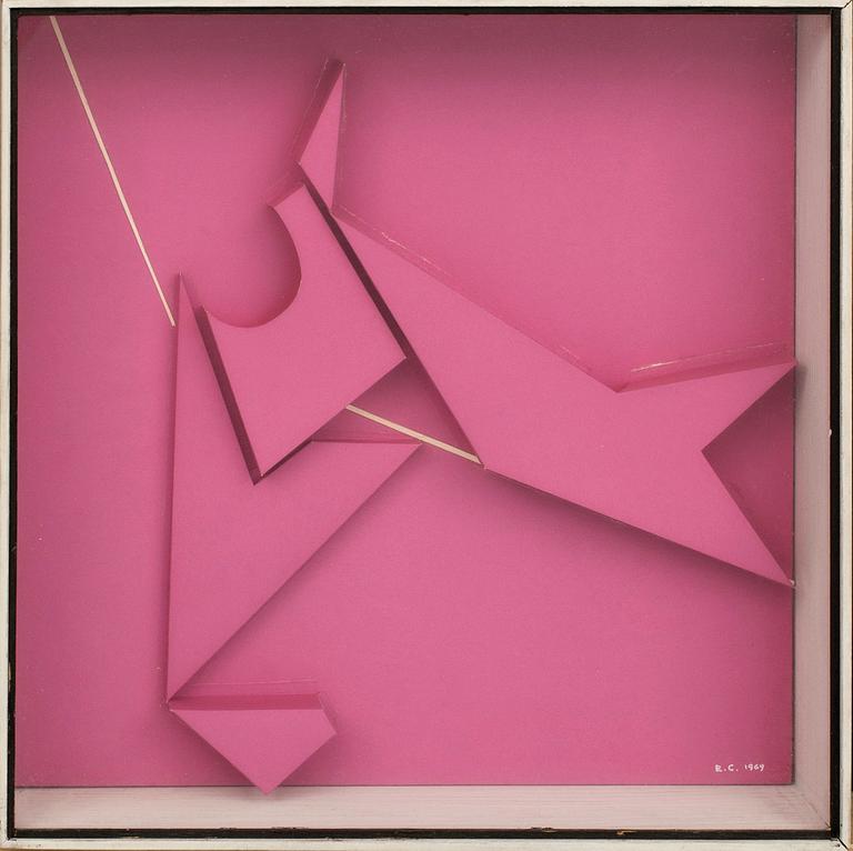 ERIK CHAMBERT, relief signed and datead 1969.