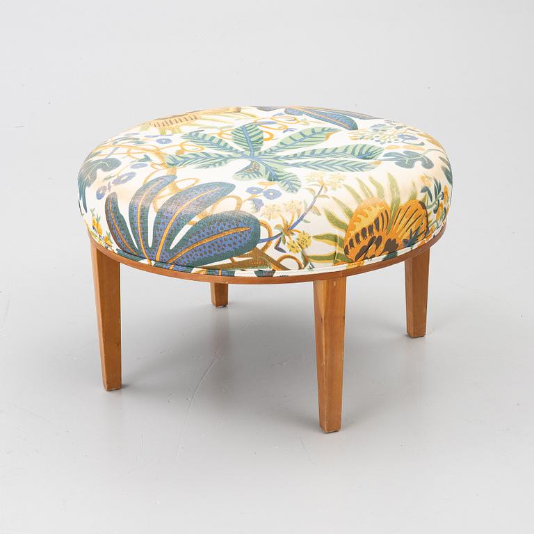 Josef Frank, Stool, model 647, Firma Svenskt Tenn,